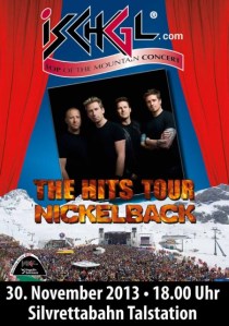Nickelback live in Ischgl 2013