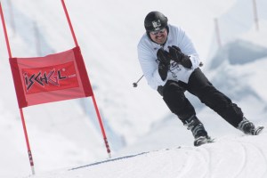 Beim Riesenslalom in Ischgl wird wohl so mancher Sternekoch keine allzu schlechte Figur machen...