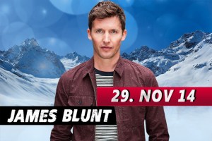 James Blunt wird sich am 29.11. in Ischgl die Ehre geben...