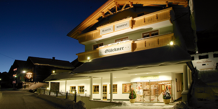 Die Residenz Glöckner. Sieht doch gleich mal einladend aus.