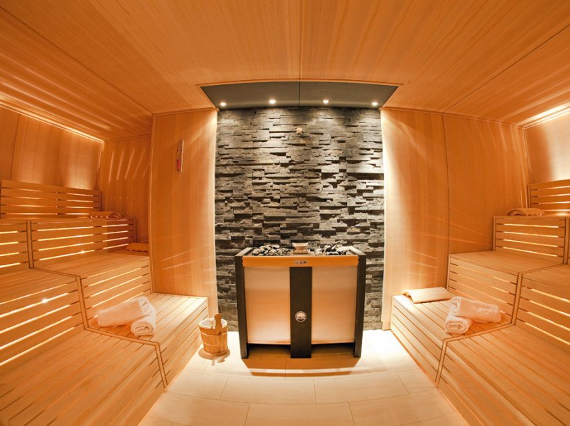 In der Finnischen Sauna kommt jede und jeder ins Schwitzen. Und findet tiefe Entspannung!